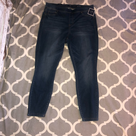 Kaari Blue Jeggings Curvy Sz 8w Reg Nwt 
